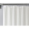 Dainty Home Linea Ombre Striped Linen Textured Shower Curtain - 2 of 4