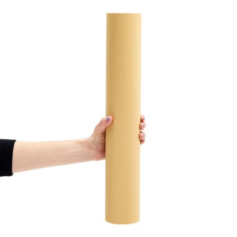 Juvale 100 Feet Paper Roll - Brown for sale online