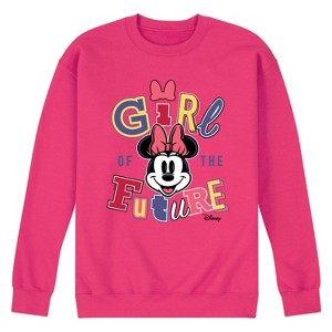 Men's - Disney - Minnie Mouse Graphic Fleece Sweatshirt - 1 of 4