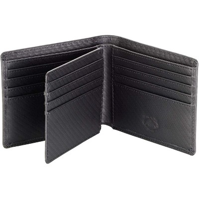 Paaaawaters Stealth Mode Leather Bifold Wallet for Men With ID Window and RFID Blocking
