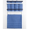 American Soft Linen Luxury Turkish 4 Piece Hand Towel Set, 100% Cotton  16x28 inches Soft and Quick Dry Hand Towels for Bathroom - 2 of 4