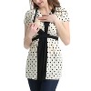 Pokkori Polka Dot Maternity Nursing Top - 4 of 4