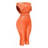 I am a Fashion Junky Lose Fit Shimmer Top And Capri Set - 3 of 4