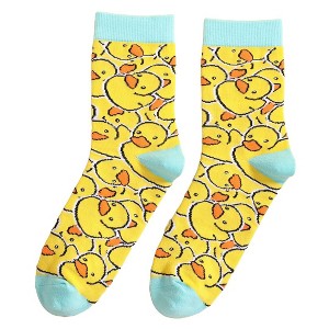 Duck Pattern Socks (Tween Sizes, Small) from the Sock Panda - 1 of 3