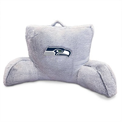 Nfl Seattle Seahawks Faux Fur Logo Backrest Support Pillows : Target