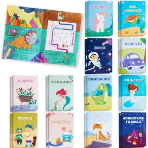 Joyfy 24 Pack Mix Coloring Books for Kids 4-8, 2-4- Bulk Coloring Bundle Classroom Rewards, Prizes,Birthday Party Favors Gifts,Mini Activity Books - 1 of 4