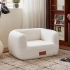 ATJafurn Faux Cashmere Pet Sofa for Indoor Cats,  Beds for Small Dogs & Cats, White Cat Couch with Nameplate for Living Room Bedroom - 3 of 4
