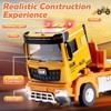 FUNFORFUN Toys Gifts for 3 4 5 6 7 Years Old Boys, Engineering Construction Vehicles Truck, Construction Toy Set with Truck Excavator Bulldozer Alloy - 3 of 4