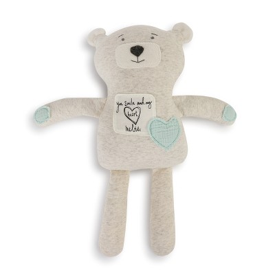 DEMDACO Poetic Threads Bear - Boy 17 inch - Blue