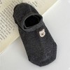 Alilang Women's 6pk Cute Bear Embroidered No - Show Socks - 2 of 4