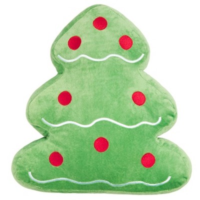 The Lakeside Collection Holiday Shaped Accent Pillows - Christmas Tree