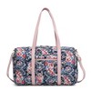 MKF Collection Khelani Quilted Cotton Botanical Pattern Women’s Duffle Bag by Mia K - 2 of 4
