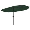 Ainfox 13ft Outdoor Patio Umbrella Double-sided Deck Pool Umbrella with 1.5 Inch Pole, Fade Resistant  for Porch, Market, Backyard - 4 of 4