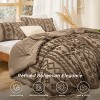 2-3 Pcs Tufted Boho Comforter Set Bed Set GentleSoft Farmhouse Shabby Chic Embroidery Bedding - 2 of 4