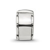 Black Bow Jewelry Sterling Silver Notched Hinged Clip Bead Charm - 3 of 4