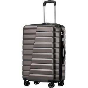 Paaaawaters Luggage Suitcase Carry on Hardside PC+ABS Spinner TSA Lock Telescopic Handle - 1 of 4
