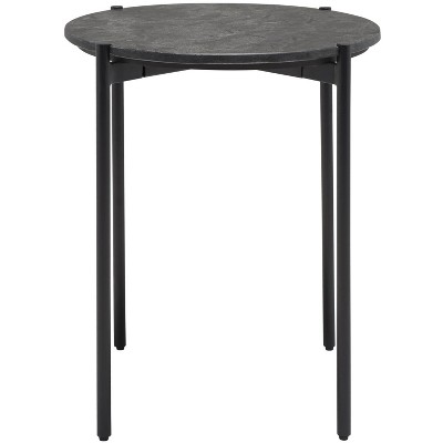 Pratt Round Side Table - ACC9001A - Black - Safavieh