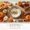 Spode Woodland Rabbit Cereal Bowl - 6.25" Fine Earthenware Bowl with British Flowers Border - Microwave, Dishwasher, Freezer & Oven Safe - 2 of 4