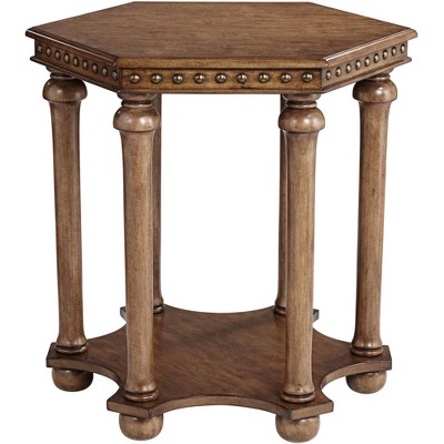 55 Downing Street Sussex 30" Wide Rustic Wood Accent Table