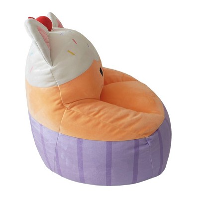 Squishmallows Miriam Cupcake Kids' Bean Bag Chair