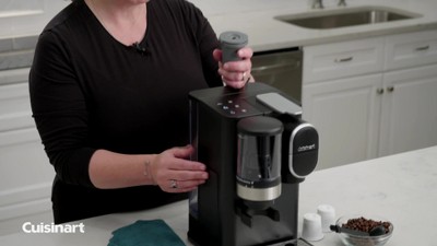  Cuisinart Single Serve Coffee Maker + Coffee Grinder, 48-Ounce  Removable Reservoir, Black, DGB-2: Home & Kitchen