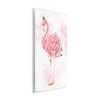 Stupell Industries Glam Flamingo Pink Splatter Rose Floral Royal Crown Wall Plaque Art - 3 of 4