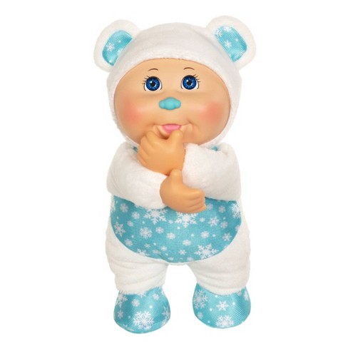 Cabbage Patch Kids Christmas Babies 2022 Cabbage Patch Kids Collectible Cutie Holiday Helpers Natalia The Polar Bear Baby  Doll : Target