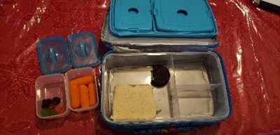 Nuby Insulated Bento Box Lunchbox, Boy