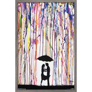 Trends International Crayon Art Framed Wall Poster Prints - 1 of 4