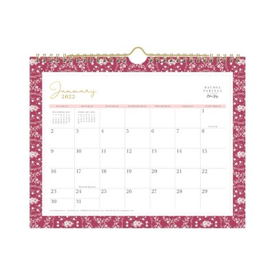 2022 Wall Calendar 11" x 8.75" Laurel - Rachel Parcell by Blue Sky