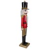 Northlight 36" Red and Gold Christmas Soldier Nutcracker with Sword - 3 of 4