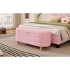 NicBex Storage Ottoman Bench for Bedroom,Elegant Storage Bench with Wood Legs,Ottoman for Living Room, Bedroom,Entryway - 2 of 4