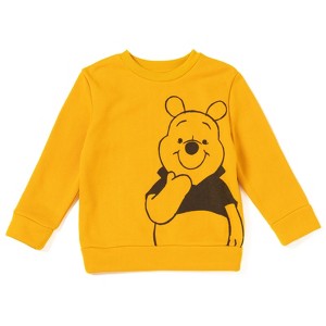 Disney Pixar Cars Lion King Nightmare Before Christmas Winnie the Pooh Lightning McQueen Fleece Sweatshirt Toddler - 1 of 4
