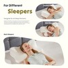 DOMETOUR Ergonomic Foam Neck Pillow, Neck Support, Neck Protection Good Sleep - 4 of 4