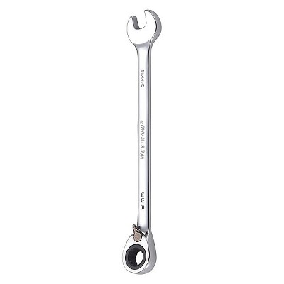 Westward  Ratcheting Wrench,Metric,8 mm 54PP46