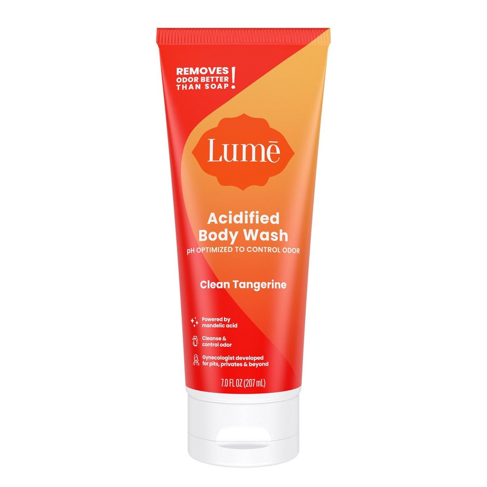 Photos - Shower Gel Lume Body Wash Tube - Tangerine - 7 fl oz