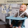 Evrloop 3-in-1 High Chair - Sustainable Design that Grows with Your Child - Nantucket Blue - 4 of 4