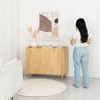MH London Rufus 40" Scandinavian Solid Wood Sideboard with Storage - 3 of 4