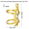 Unique Bargains Single Side Bicycle Water Coffee Drink Cup Bottle Holder Cages Carrier Rack with Wrench for Mountain Road Bike Motorcycle - 4 of 4
