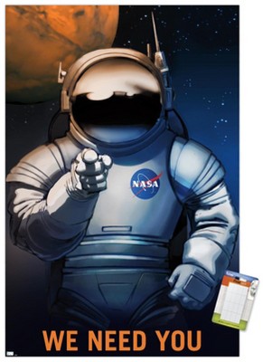 Trends International Nasa - We Need You Unframed Wall Poster Print ...