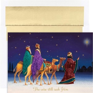 Three Kings Masterpiece Studios Boxed Holiday Cards 16 cards and 16 envelopes - 1 of 2