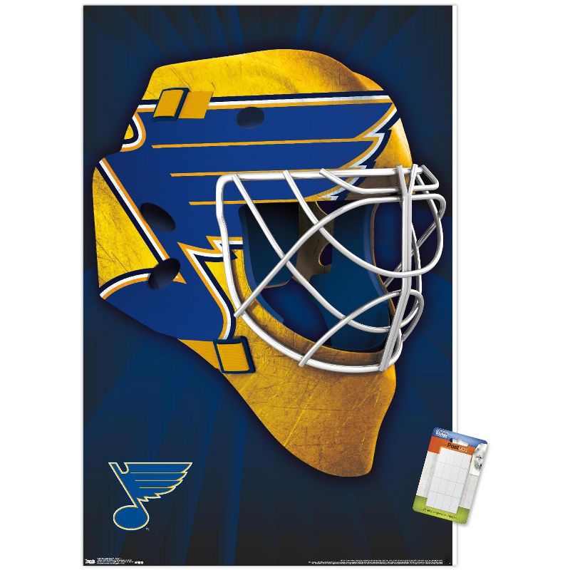 Trends International NHL St. Louis Blues - Logo 17 Unframed Wall Poster Prints, 1 of 7