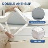 Aghana Digitals 3 Inch Twin XL Memory Foam Mattress Topper with Washable Cover - 2 of 4
