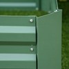 Resenkos 2pc 29" Elevated Herb & Vegetable Planting Box Kit w/ Versatile Uses, Green - 2 of 4