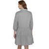 LA LEELA Women's Trendy Mini Vacation Fall Dress for Women - 2 of 4