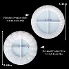 JDICTION 2PCS Bubble Tray Resin Molds - Silicone for Coasters/Candle Holders, DIY Jewelry Trinket Plates, Home Decor - 2 of 4