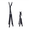 Transpac Iron Reindeers Set of 2 Decorative Objects Animal Figurines Metal Christmas Black Tabletop  Spot or Wipe Clean Indoor Use Decoration Gift - 3 of 4