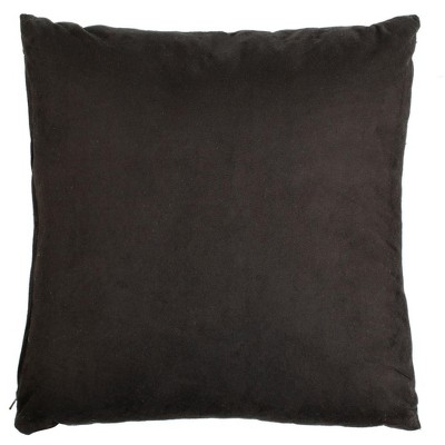 Sonoma Black and Silver Metallic Cowhide 20" Pillow