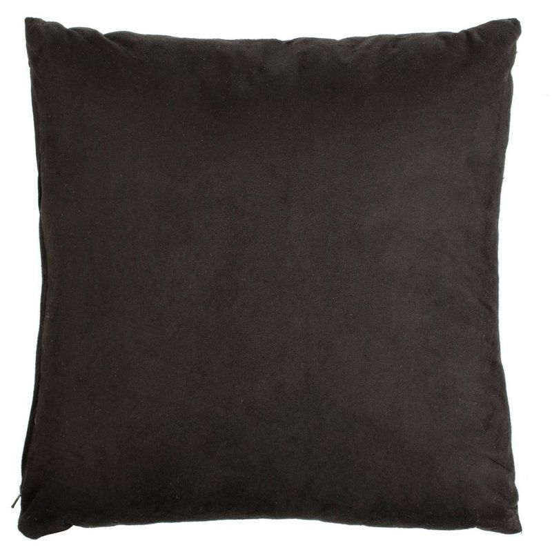Sonoma Metallic Cowhide Pillow - Black/Silver - 20" X 20"  - Safavieh, 4 of 5