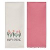 2pk Easter Decor Dish Towels Happy Spring - Bullseye's Playground™ - 2 of 4